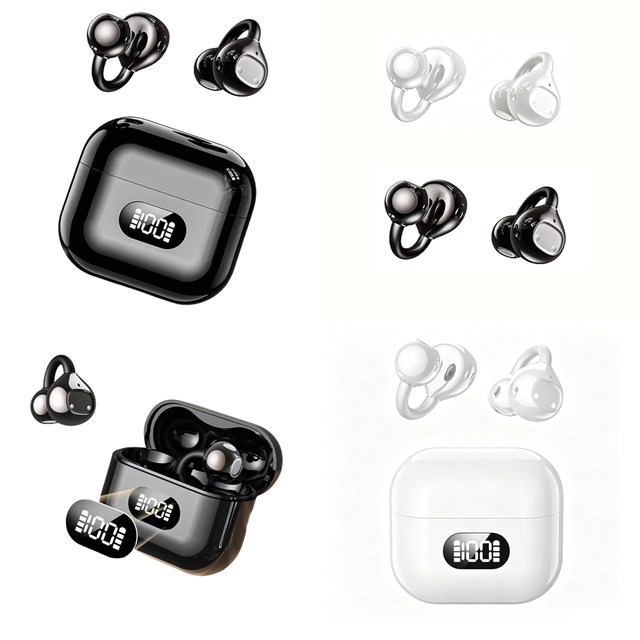 New Wireless Earphone BT 5.4 OWS Earbuds with LED Display Hi-fi Stereo Clear Calls IP7 Waterproof Ear Bud Trending Products