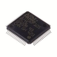 Nuevo MCU ARM Original de 32 bits, 72 MHz, 51 E/S, 2V a 3.6V, LQFP-64, STM32F105RCT6TR, Circuito Integrado MCU STM32F105RCT6