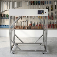 ActionLasers Neuer 3D-Drucker mit PLA FDM-Technologie, Aluminium-Heizplatte, Halbautomatischer Doppel-Extruder, Automatische Nivellierung, Prototyping