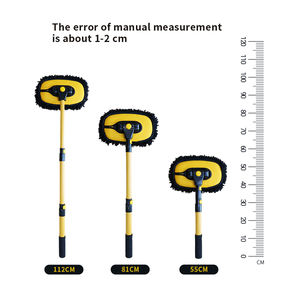 Kit spazzole per autolavaggio in microfibra guanto in ciniglia con manico lungo forniture per la pulizia dell'auto Kit per il lavaggio degli attrezzi per auto <span class=keywords><strong>accessori</strong></span> - Product Image 4