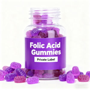 Gommes prénatales à croquer OEM Fer acide folique pour la santé maternelle et fœtale premier trimestre - Product Image 1