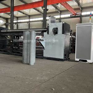 Thiết kế chuyên nghiệp gia cầm lồng máy làm lục giác dây lưới Máy làm - Product Image 6