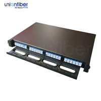 Module cassette MPO ODF LC haute densité 96 cœurs, panneau de brassage fibre optique pré-câblé monomode multimode OS2 OM3