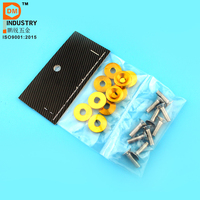 M8 Aluminum Oxide Colorful Fender Washers With Bolts