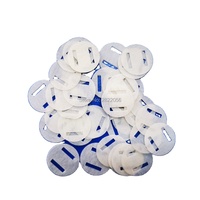 Aoda Charnières circulaires en papier pour modèles réduits d'avions RC, connecteur d'aileron et d'aileron arrière, universel pour machines KT, machines à mousse, machines à balsa