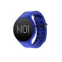 Montre intelligente étanche avec grand écran LED 3D, podomètre, compte à rebours, moniteur de sommeil, pour poignet large
