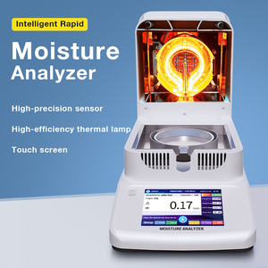 120g/1mg 2mg 5mg màn hình cảm ứng Halogen phân tích độ ẩm hạt và Ngô phân tích độ ẩm thiết bị phòng thí nghiệm có độ chính xác cao - Product Image 3