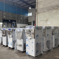 Machine à glace et à gelato multifonctionnelle 2 en 1, pasteurisateur et congélateur par lots 60L/H pour boulangerie
