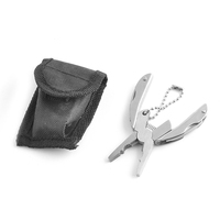 Porte-clés multifonction en acier inoxydable 3CR13, mini pince multifonction avec pince, lame, tournevis pour le camping en plein air, les réparations quotidiennes