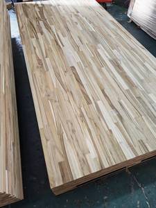 Vente en gros d'usine : Panneau en teck <span class=keywords><strong>de</strong></span> qualité AA, jointé par emboîtement, 1220*2440mm, en <span class=keywords><strong>bois</strong></span> massif, pour meubles, armoires et plateaux <span class=keywords><strong>de</strong></span> table - Product Image 4