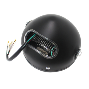 RACEPRO 6.5 pouces 1 paire ronde <span class=keywords><strong>Vintage</strong></span> Cafe Racer Custom Bikes LED <span class=keywords><strong>phare</strong></span> de <span class=keywords><strong>moto</strong></span> avec support - Product Image 6