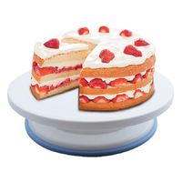 Base antidérapante en plastique outils de cuisson support à gâteau tournant décoration de gâteau Table rotative