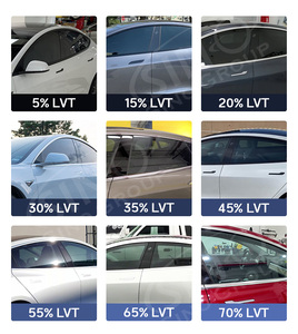 <span class=keywords><strong>Pellicola</strong></span> Solare per <span class=keywords><strong>Vetri</strong></span> Auto in Ceramica al Carbonio Nano Metallico Nero con VLT 5% 15% 25% 50% e Protezione UV 99% IRR 99% - Product Image 6