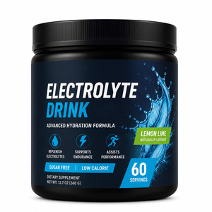 Formule d'hydratation sportive en vente flash, électrolyte, compatible avec le régime cétogène, sans calories, non sucré, faible en glucides, sans caféine, soutien immunitaire - Product Image 1
