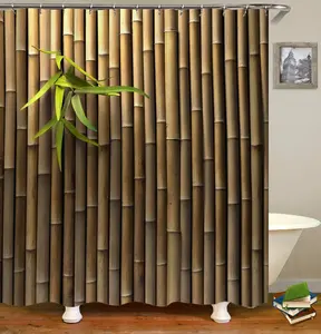 Tirai Shower Kamar Mandi Tahan Air Baru Kualitas Tinggi dengan Desain Baru