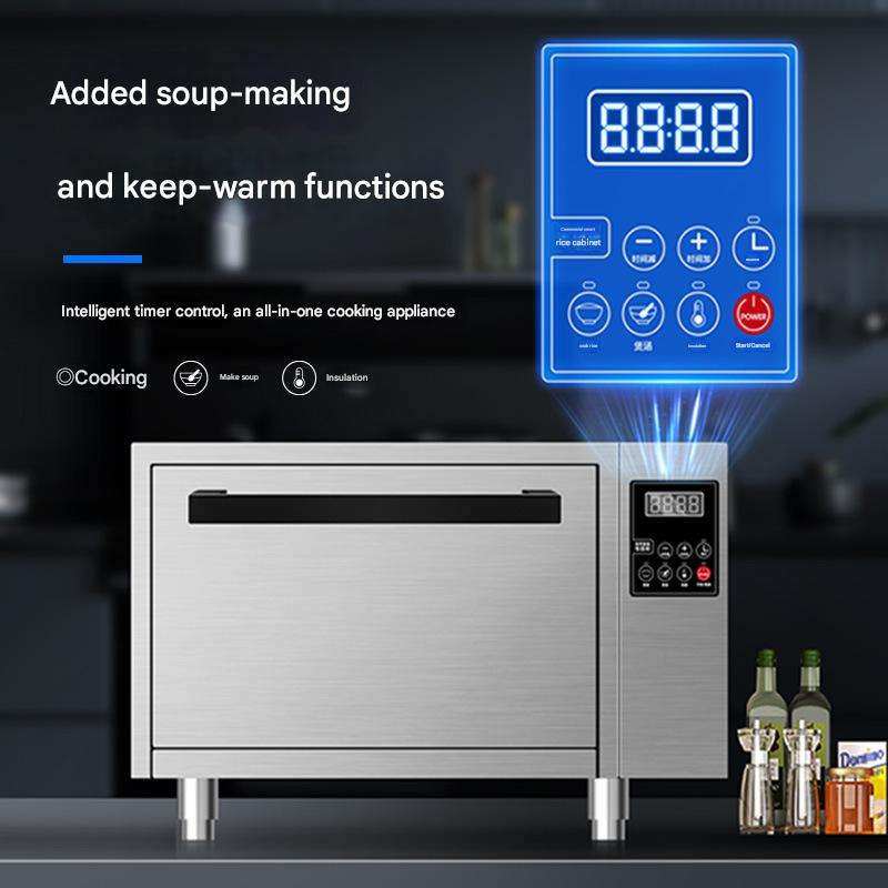 Intelligent Commercial Air Steam Rice Cooker 30L Fully Automatic Large ...