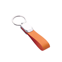 Bijoux fantaisie Simple cuir métal porte-clés hommes femmes accessoires cadeaux porte-clés porte-clés cuir