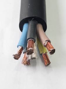 Câble d'alimentation électrique en caoutchouc étanche Flexible câble Yc Yz pour la construction de site fil électrique 3 noyaux 1.5mm2 2.5mm2 4mm2 6mm - Product Image 3