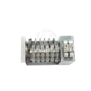 36X25X17MM 6 Digits Numbering Machine Forward for Letter Press Number Coding 4X8 Cicero Offset Printing Machine Spare Part