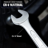 Jeu de clés mixtes CRV OEM 18 pièces 6-24 mm avec plateau en mousse – Outils d'atelier et de garage en gros