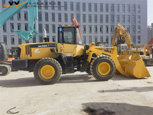 รถตักล้อยางโคมัตสึ WA320 มือสอง สภาพดี ผลิตภัณฑ์ญี่ปุ่นแท้ ชิ้นส่วนสำคัญประกอบด้วยเครื่องยนต์และมอเตอร์ - Product Image 6