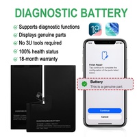 Baterai Asli Bersertifikasi CE FCC 800 Cycle 100% Kesehatan Diagnostik untuk iPhone 15 15plus 15 Pro Max Tanpa Pop-up