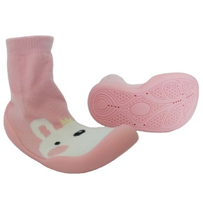 Nuovo Colore <span class=keywords><strong>Rosa</strong></span> Della <span class=keywords><strong>Neonata</strong></span> Prewalker Calzino Scarpe Da Passeggio - Product Image 2