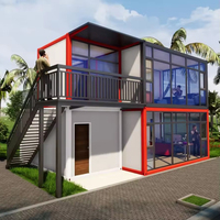 Casa Contenedor Prefabricada Estándar Portátil de Estilo Nuevo 2025, Casa de Acero Contenedor Plegable de Nuevo Diseño