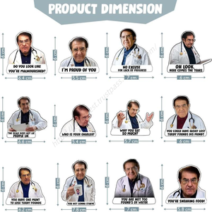 Imanes Divertidos para Refrigerador Syh231 Dr Now, Accesorios Magnéticos Lindos y Resistentes para Refrigerador, Venta al Por Mayor - Product Image 4