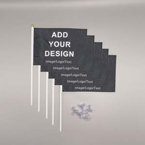 Mini-drapeaux personnalisés avec ventouse, petits drapeaux sur mesure pour la décoration intérieure et extérieure des maisons, jardins, cours, baguettes - Product Image 6