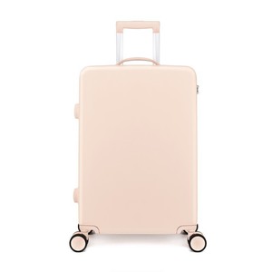 Women's 22 Inch Trolley Case With Zipper Lock 360 Degree Spinner Wheels For Leisure Travel Solid Color <b>Suitcase</b> - Product Image 5