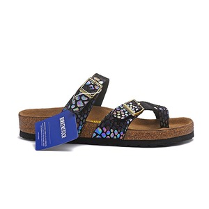 <span class=keywords><strong>Sandali</strong></span> Bockon Mayari con doppio cinturino incrociato in sughero, regolabili, comodi, <span class=keywords><strong>ortopedici</strong></span>, con soletta morbida, <span class=keywords><strong>sandali</strong></span> <span class=keywords><strong>estivi</strong></span> OEM - Product Image 2