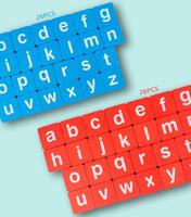 Nouveaux produits : Cartes d'orthographe, blocs de lettres en bois à associer, jouets éducatifs pour enfants avec boîte de lettres colorées en anglais
