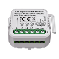 Disjoncteur intelligent, compatible WiFi/Zigbee, télécommande pour équipements électriques