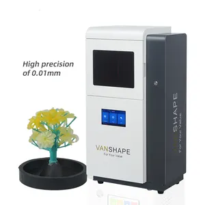 Vanshape Pro120 DLP 3D打印机80*50 * 110毫米树脂3d打印机机器牙科3d打印机pro 120
