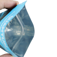 Sacs en plastique Mylar ZipLock métallisés anti-odeur, personnalisables, neufs, 3,5 g, en feuille d'aluminium, pour emballage de produits divers
