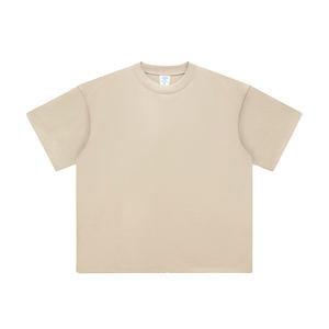 Luxury Custom Heavyweight Boxy Style T-Shirt for Men 100% Knitted Heavy Cotton - Product Image 1