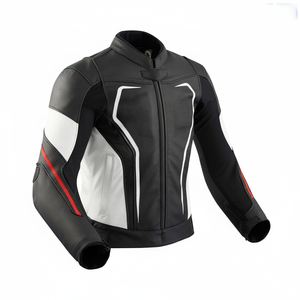 Meilleure veste d'équitation, vêtements de moto et de course automobile, veste de motard de protection du corps, vestes de sécurité en cuir pour moto, logo personnalisé - Product Image 1