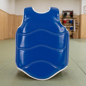 Protection de poitrine et de taille Sanda pour adultes et enfants, boxe et arts martiaux, en cuir, toutes saisons - Product Image 1