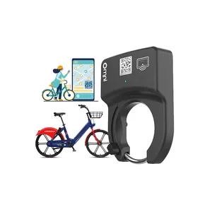 Omni City Bike Share Business Rental System Shared Ride Smart App Unlock Rfid Electric Ebike GPS IOT Lock For Sharing Project