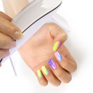 Tiras de unhas de gel semi-tóxico, venda quente de unhas de gel não-tóxico