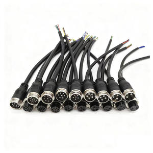 ODM OEM GX20 2-12P Kablo Montajı Erkek - Dişi Su Geçirmez Özel Konnektör Kablo Demeti - Product Image 3