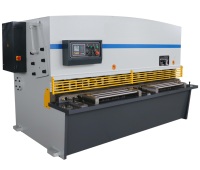 Cisaille hydraulique CNC QC12Y 3200mm E21S pour tôles de 6mm, machine à découper à poutre oscillante pour tôles d'acier