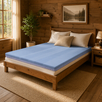 Matelas orthopédique en mousse à mémoire de forme, confort moyen-ferme, compressé sous vide, pour appartement et chambre d'hôtes