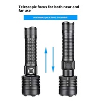Lampe torche YesFire en aluminium rechargeable, super lumineuse, indice de protection IP55, lampe torche LED - camping, extérieur, portable, multifonction, longue portée