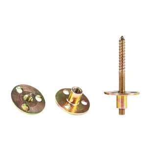 Écrou à trois trous Haoda M8, diamètre 37 mm, hauteur 13 mm, acier laminé à froid plaqué, classe 8, quincaillerie - Product Image 3