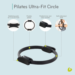 Factory Supply Wholesale Pilates Equipment Branded Luxury <strong>Magic</strong> Yoga Resistance Ring Pilates <strong>Circle</strong> - Product Image 2