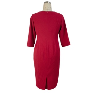 Vestidos de Oficina Tipo Lápiz para Mujer, Talla Grande, Largos hasta la Rodilla, Marca Geenlinm - Product Image 3