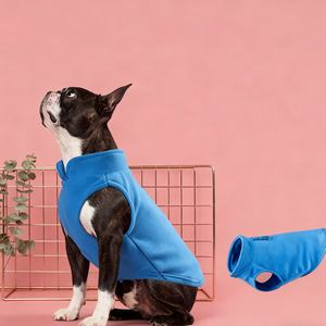 Superventas Polar Fleece Ropa para mascotas Accesorios Cálido Fleece Color sólido Cachorro Traje Gato Perro Suéteres Abrigo Chaqueta - Product Image 1