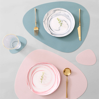 Set de table en silicone antidérapant et résistant à la chaleur pour le dîner